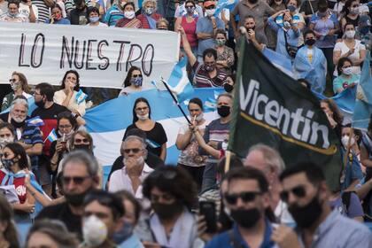 Banderazo por Vicentín, en Avellaneda