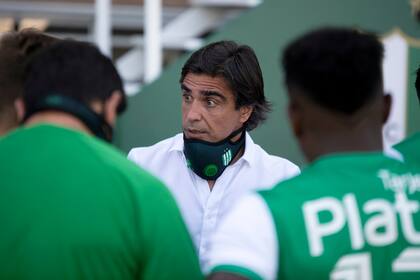 Javier Sanguinetti, el entrenador del Banfield sensación
