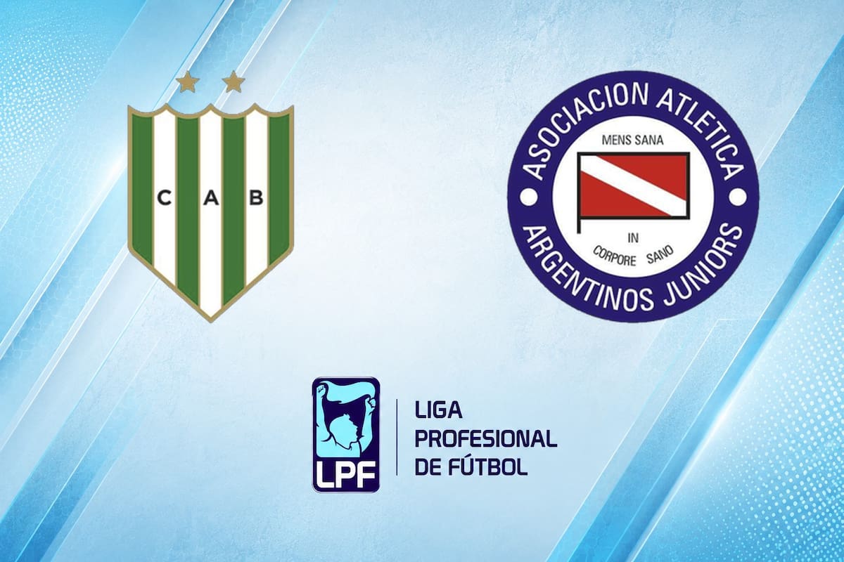 Banfield y Argentinos Juniors disputaron uno de los encuentros de la jornada del fútbol argentino