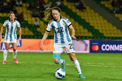Banini, histórica número 10 de la selección, ahora usa la 22
