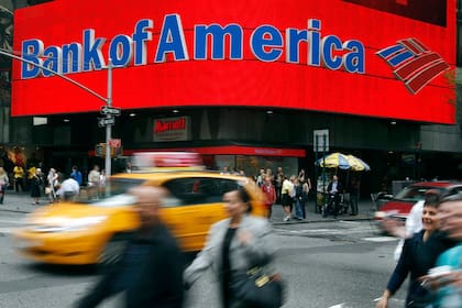 Bank of America, uno de los bancos con calificaciones en baja