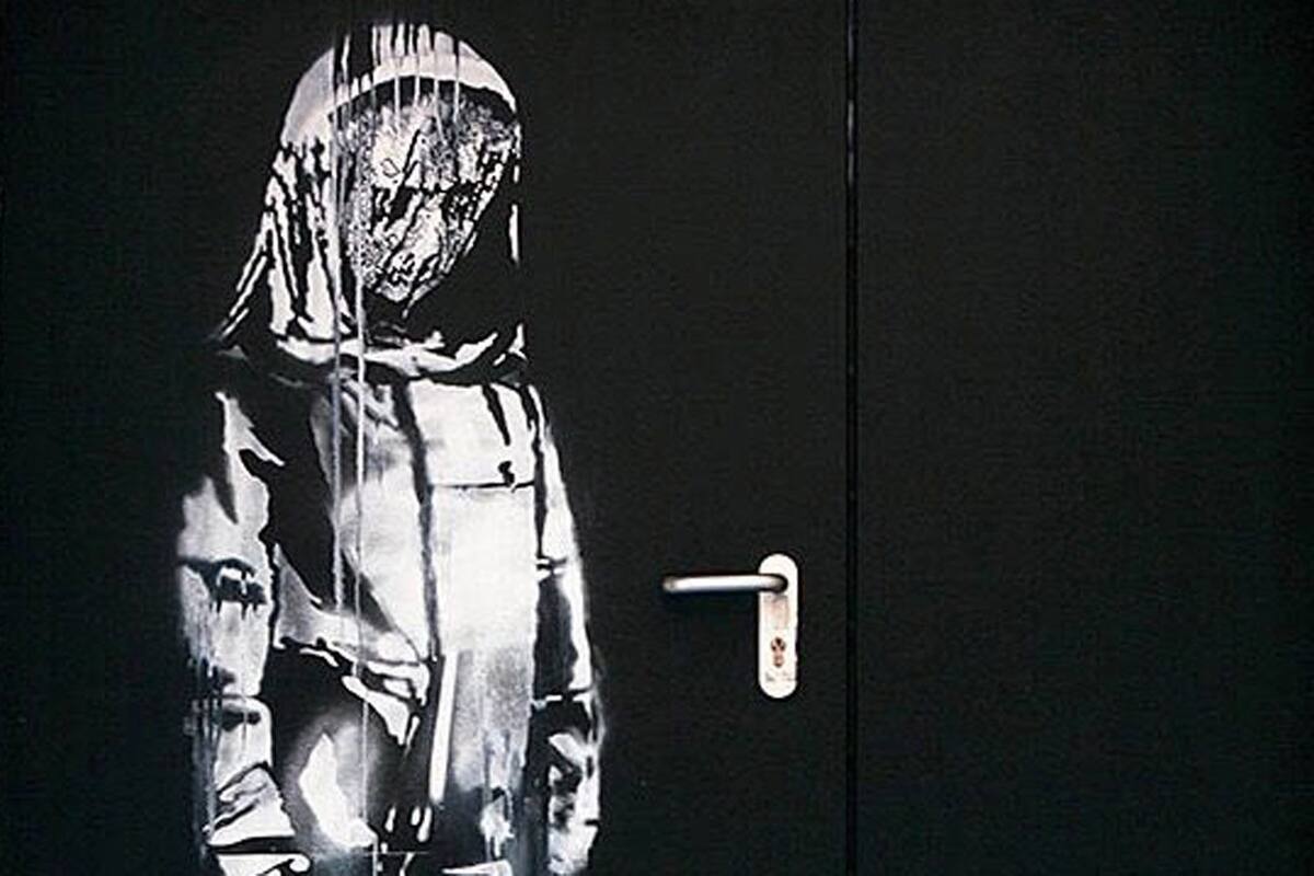Banksy, cuya identidad se desconoce, es reconocido en la actualidad como el artista más enigmático del mundo