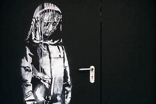 Sorpresa en París: roban una obra de Bansky que homenajeaba a las víctimas de EI