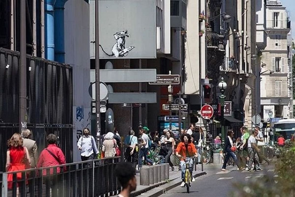 Banksy, paris stolen