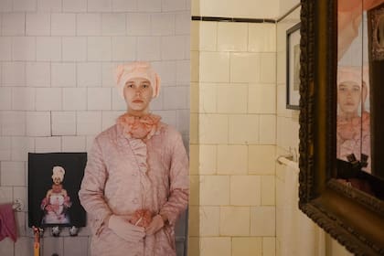 Baño, obra de las artistas Claudia Behrensen y Claudia Cebrián