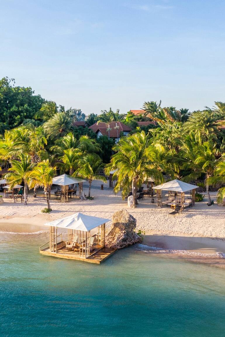 Baoase, uno de los resorts más buscados de Curaçao.