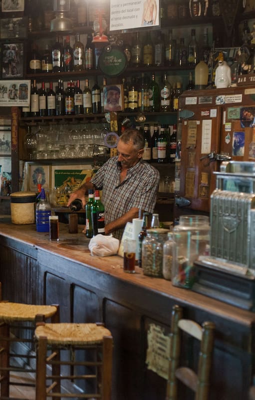 Bar El 2 de Mayo, en San Andrés de Giles.
