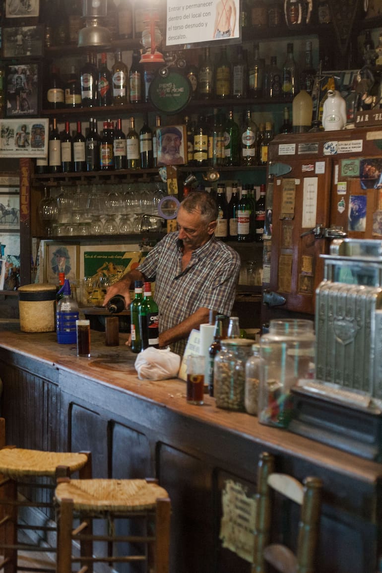 Bar El 2 de Mayo, en San Andrés de Giles.