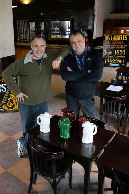 Sergio Mosquera y Claudio Sodini, los vecinos de Barracas que se pusieron al frente de la reapertura de Los Laureles