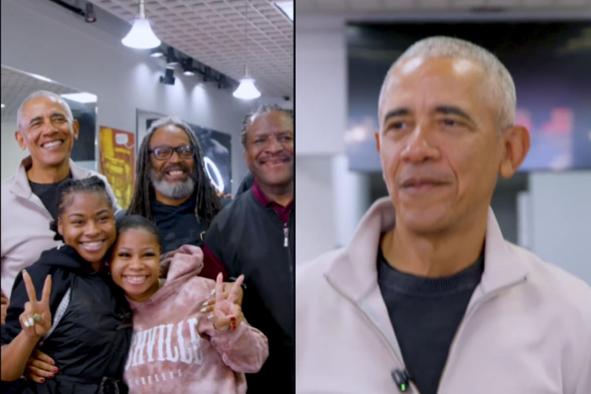 Barack Obama tuvo una parada muy especial en Chicago, Illinois