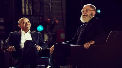 Barack Obama y David Letterman comparten una charla en el primer episodio de No necesitan presentación