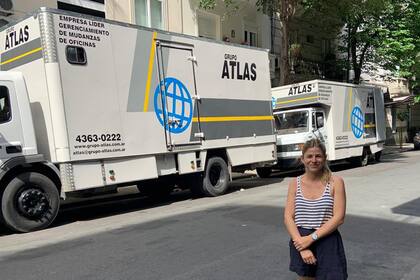 Bárbara de Anchorena se dedica a organizar mudanzas completas dejando todo desembalado, ordenado y organizado en la nueva casa