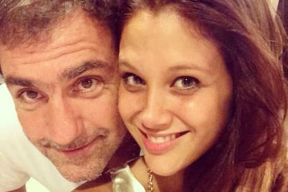 Bárbara junto a Fabián Rodríguez