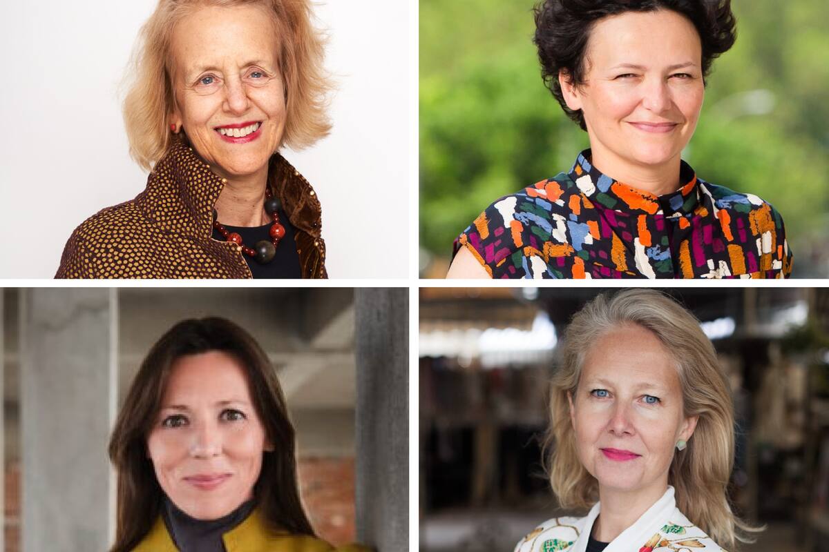 Barbara London, Cecilia Alemani, Jenny Moore y Joanna Warsza