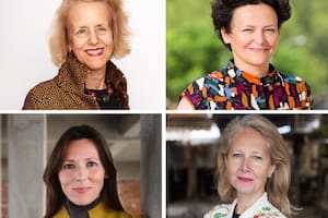 Barbara London, Cecilia Alemani, Jenny Moore y Joanna Warsza