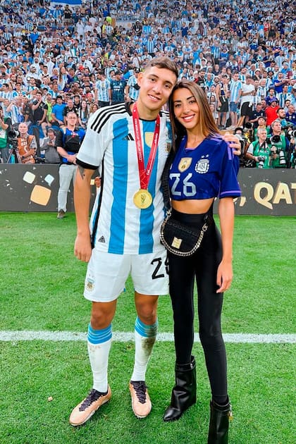 Barbi y Nahuel Molina.