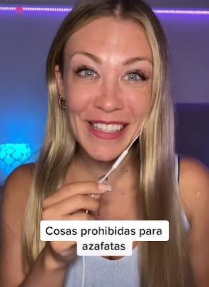 Barbie reveló lo que tienen prohibido las azafatas, se hizo viral y el video acumula ya más de 16 millones de visitas