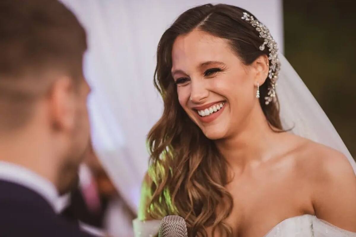 Barbie Vélez, en la noche de su casamiento con Lucas Rodríguez: “Me lloré la vida”