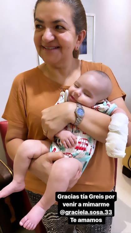 Barby Franco le dedicó un tierno agradecimiento a Graciela Sosa