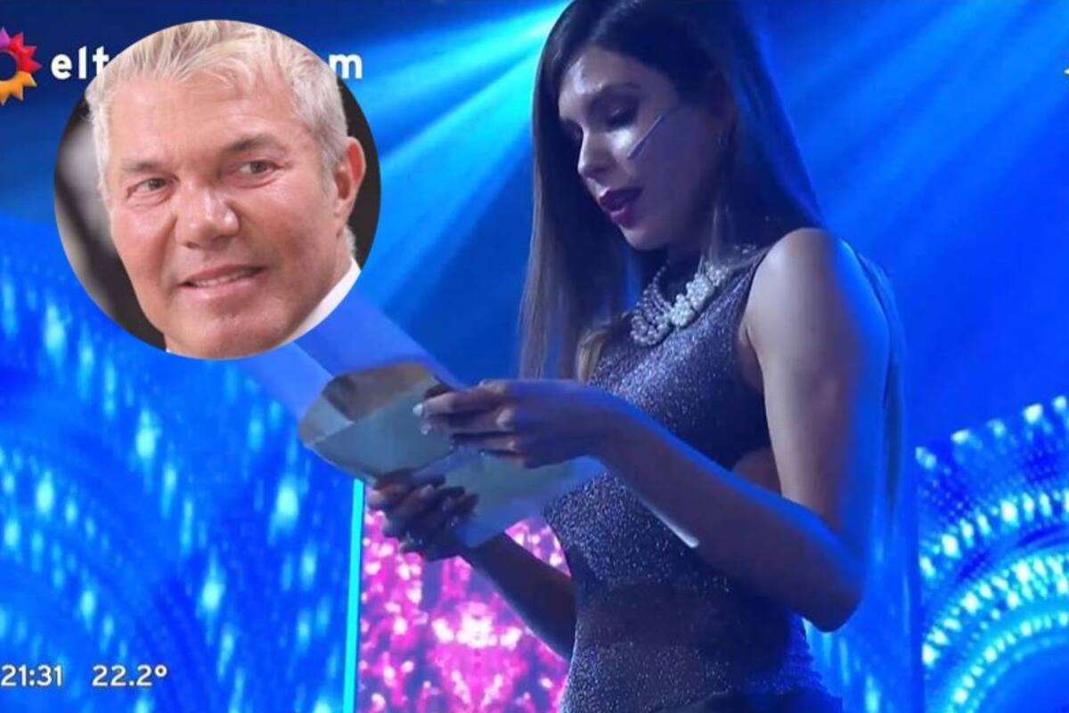Barby Franco se emocionó al leer al aire una carta que le había enviado su novio, Fernando Burlando