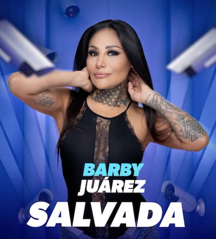 Barby Juárez fue salvada de la eliminación en La casa de los famosos México