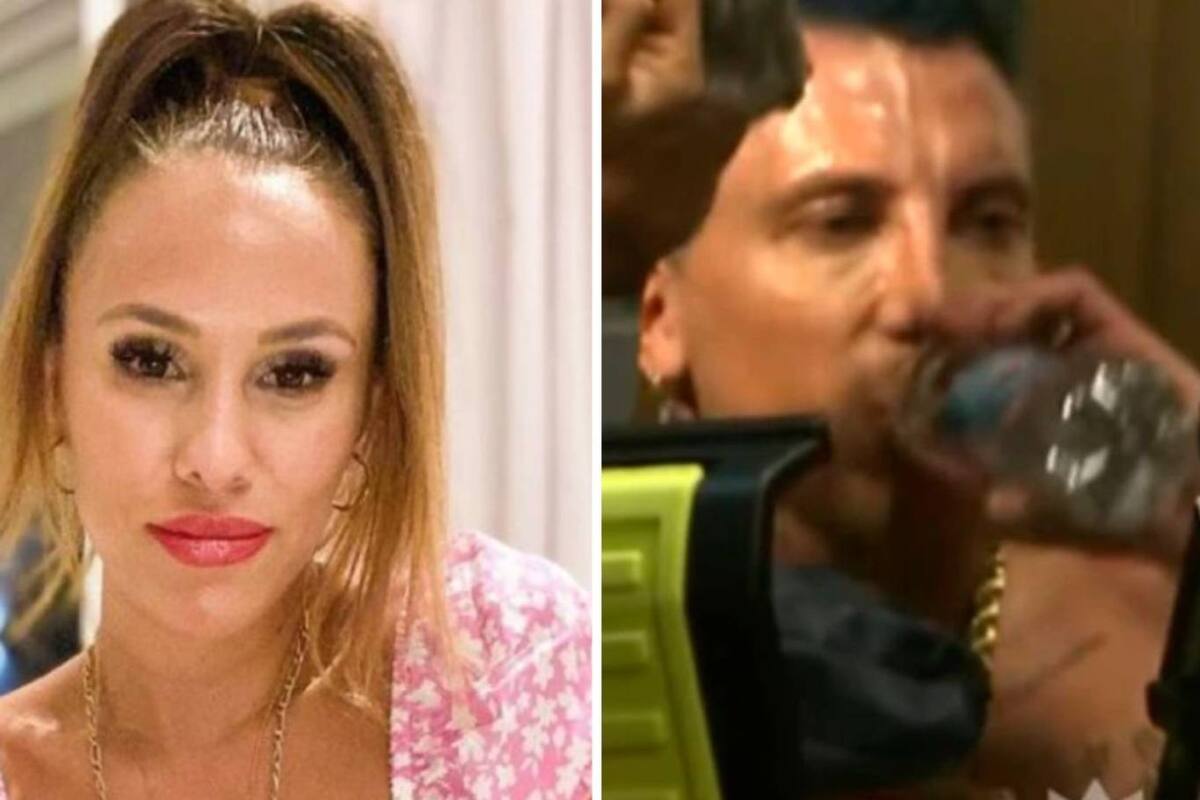 Barby Silenzi confesó que se asustó mucho cuando su pareja, el Polaco, se descompensó el miércoles por la noche, tras su performance de cuarteto en La Academia