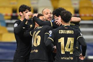 Goleada y clasificación. Barcelona venció al Dinamo Kiev por la Champions League