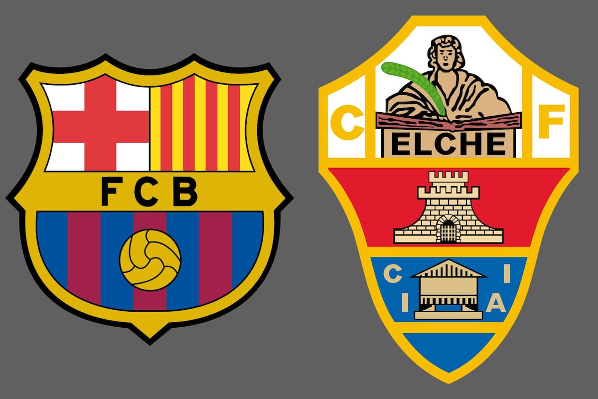 Barcelona vs. Elche, por una nueva jornada del fútbol español