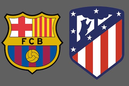 Barcelona y Atlético de Madrid disputaron uno de los encuentros de la jornada del fútbol español