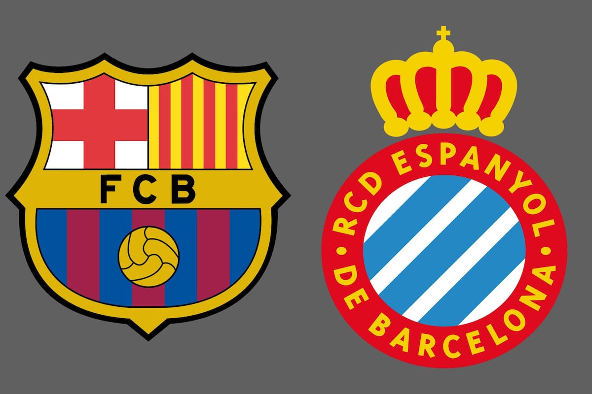 Barcelona y Espanyol disputaron uno de los encuentros de la jornada del fútbol español