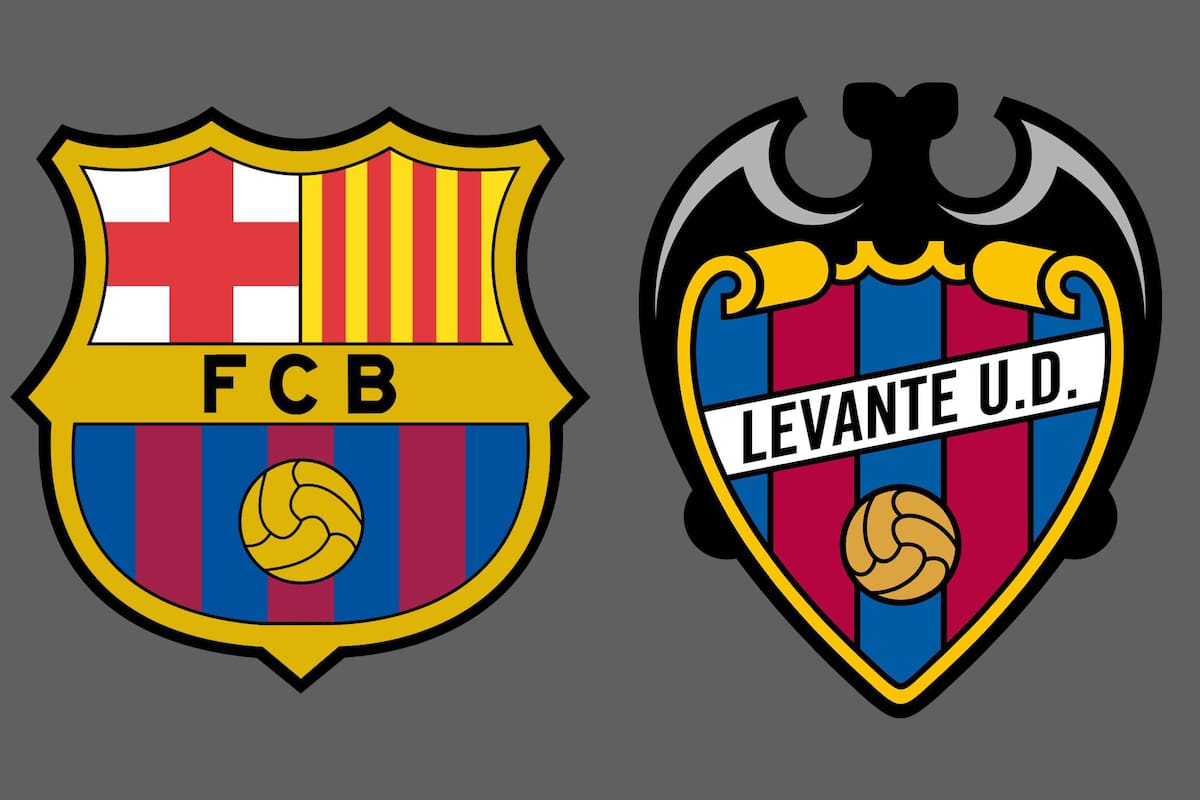 Barcelona y Levante disputaron uno de los encuentros de la jornada del fútbol español