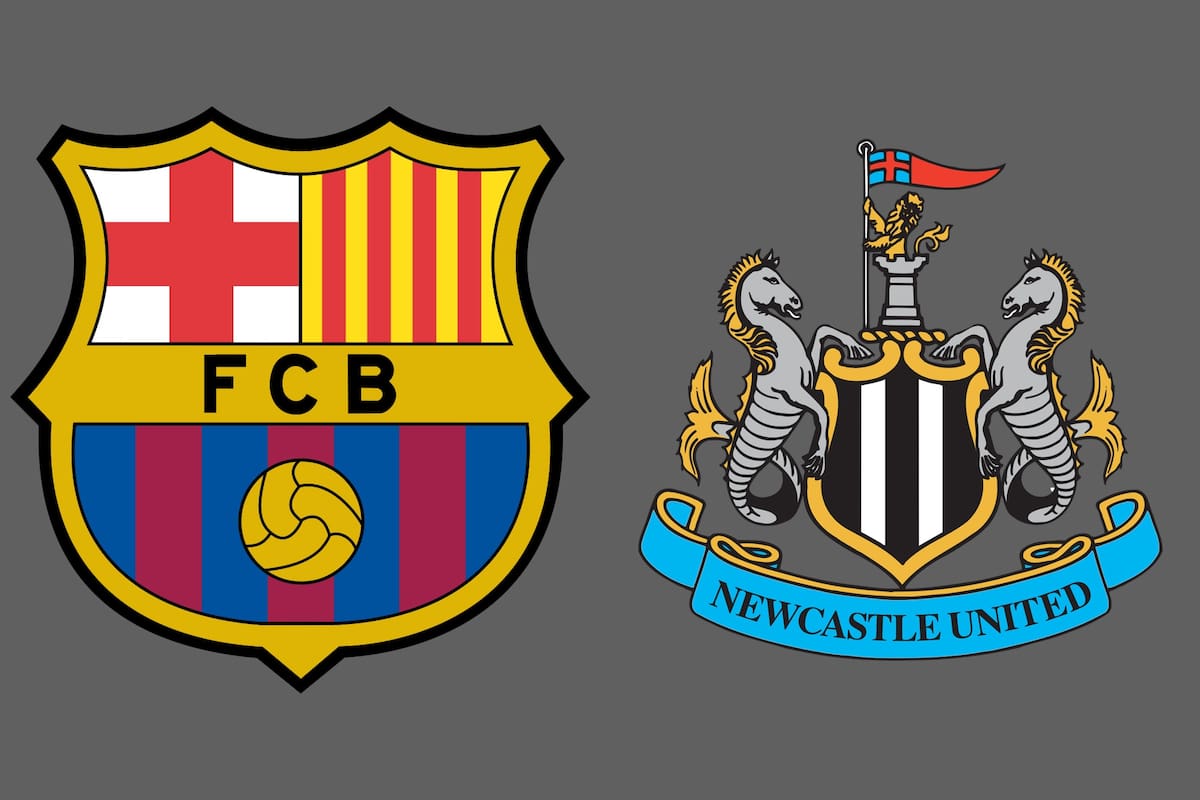Barcelona y Newcastle United disputaron uno de los encuentros de la jornada de la Champions League