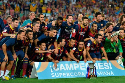 Barcelona y su último título: la Supercopa de España 2014