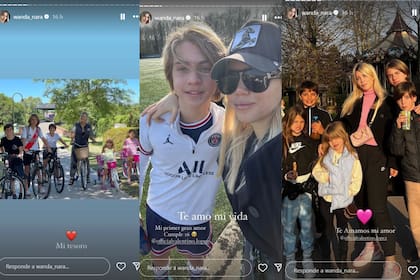 Barco, sushi y amigos: así fue el festejo de cumpleaños de Valentino, el hijo de Wanda Nara (Captura: Instagram @wanda_nara)