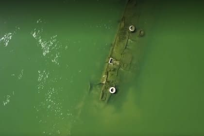 Barcos de la Segunda Guerra hundidos en el Danubio