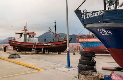 Barcos en el puerto.