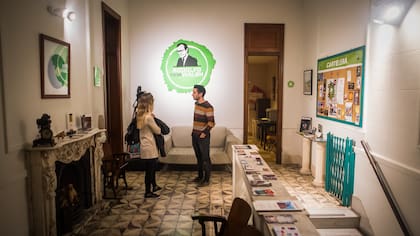 El lobby de Casa Rodolfo Walsh