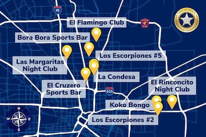 Bares de Houston clausurados por sospechas de tráfico humano (TABC)