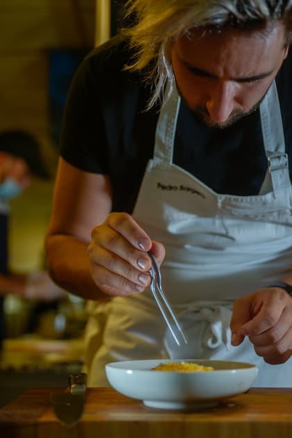 Bargero, detallista con la terminación de los platos