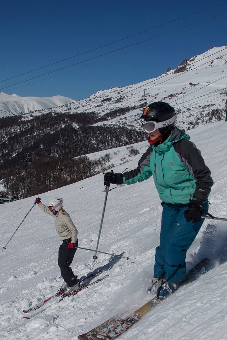 Bariloche sin turismo. Solo los residentes pueden disfrutar del cerro Catedral