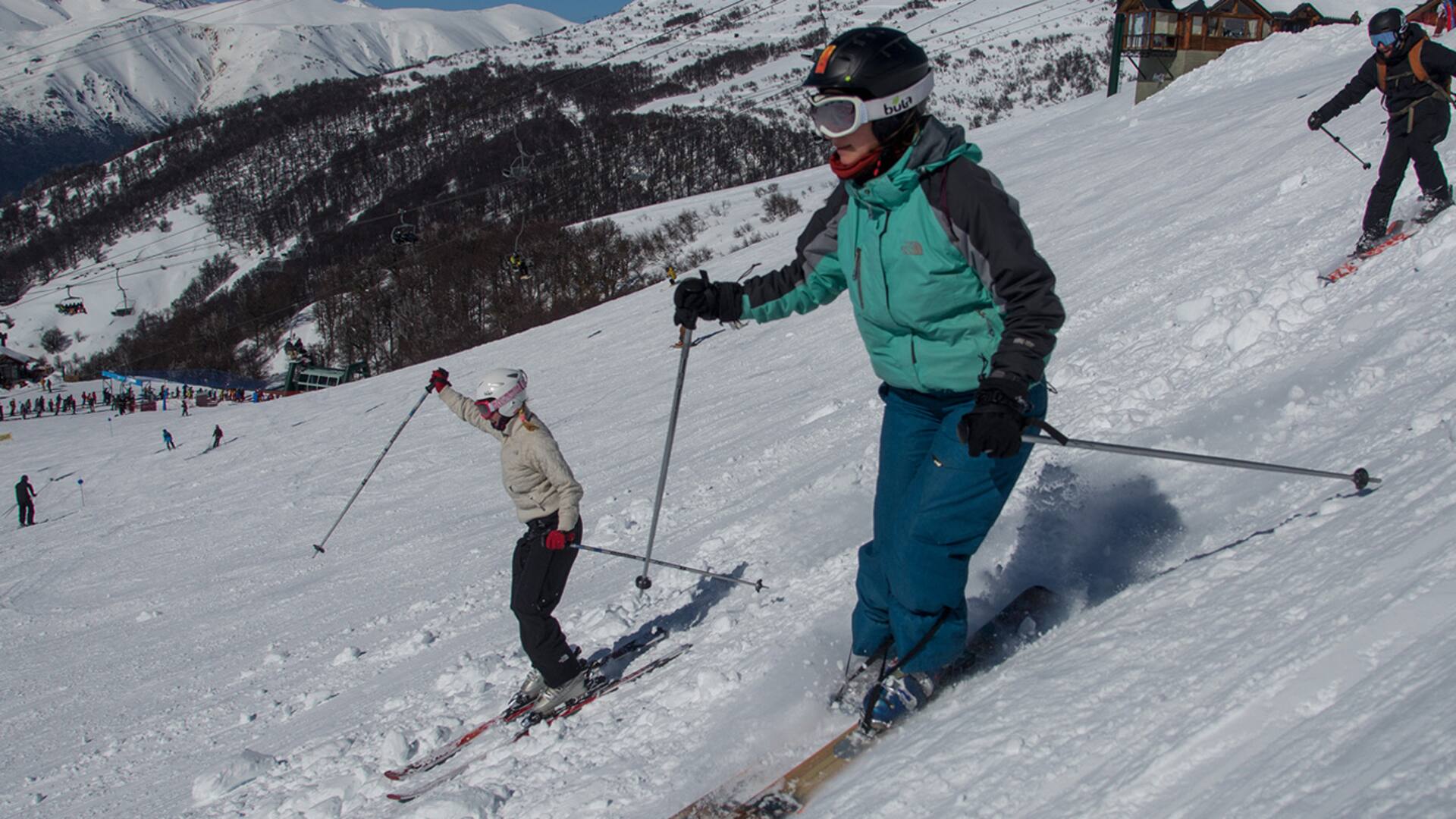 Bariloche sin turismo. Solo los residentes pueden disfrutar del cerro Catedral