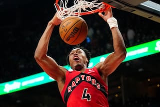 Barnes logra tercer triple-doble de la temporada y Raptors aplastan 136-101 a Nets para ir a playoffs