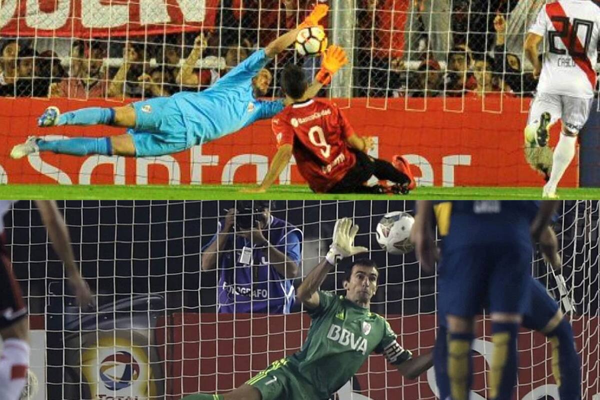 Barovero y Armani, las atajadas similares ante Gigliotti