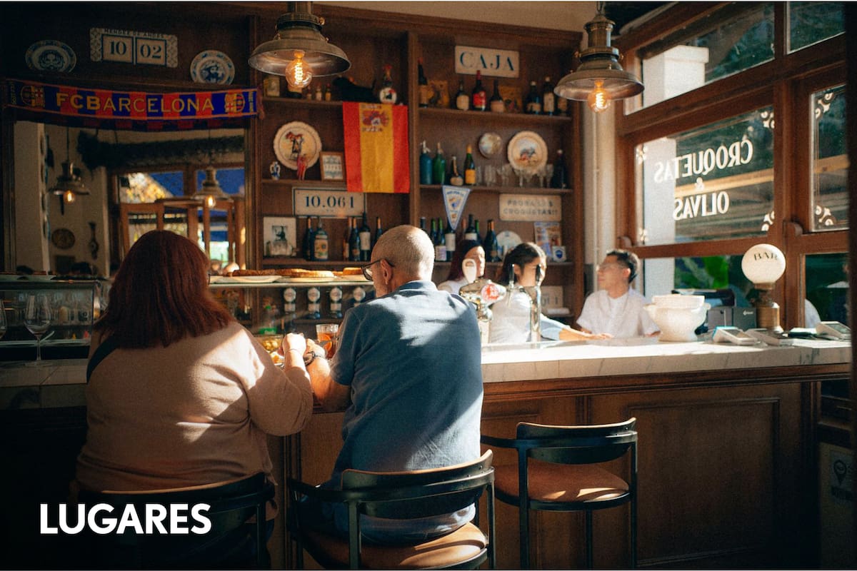 Barra con aires españoles en Buenos Aires