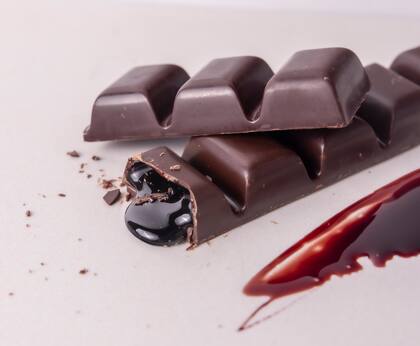 Barra de chocolate belga