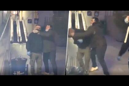 Barrabravas de los dos grandes equipos de fútbol en Cataluña portagonizaron una pelea en las inmediaciones de un hospital.