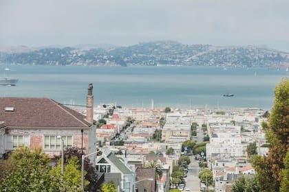 Barrio Pacific Heights en San Francisco, Estados Unidos