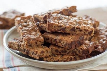 Barritas con chips de chocolate