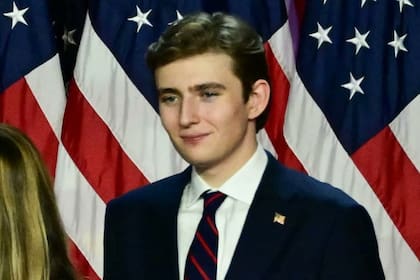 Barron Trump, hijo menor de Donald Trump
