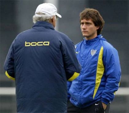 Carlos Bianchi, el entrenador que marcó una era en Boca, y Guillermo Barros Schelotto; "en aquel tiempo no nos dábamos cuenta de todo lo que lográbamos", describe el Mellizo